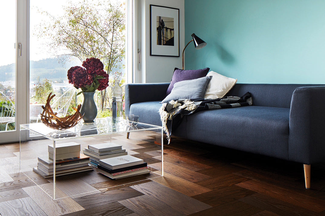 Bauwerk Formpark Mini 570 geräuchert 24 L – kreative Parquet-Planken in 570 mm