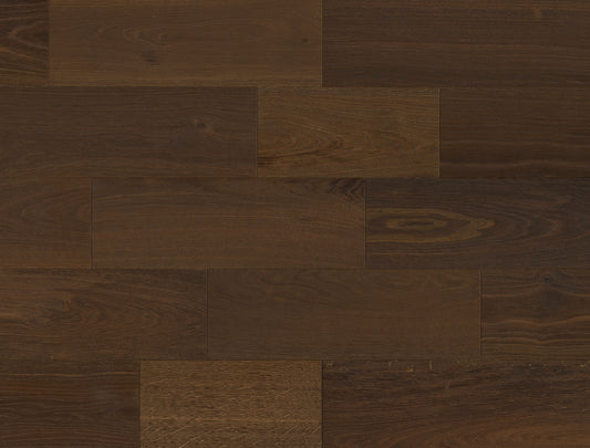 Bauwerk Formpark Mini 570 geräuchert 14* R – kreative Parquet-Planken in 570 mm